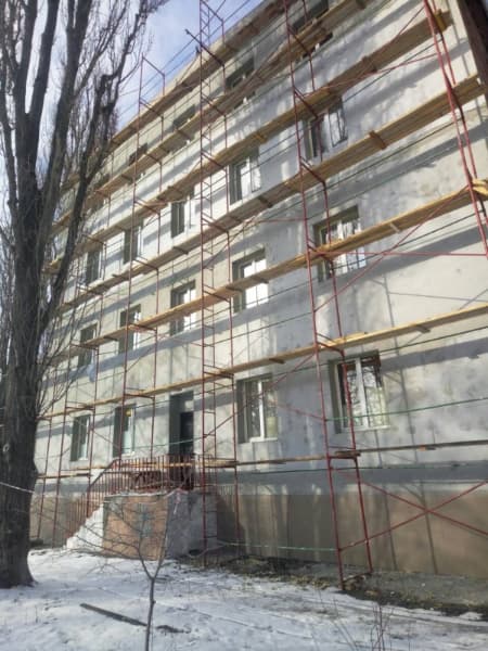 Construction scaffolding